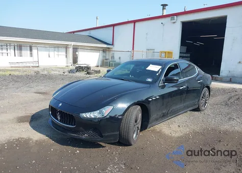2016 Maserati Ghibli S Q4 from USA, damaged, VIN ZAM57RTA6G1177050
